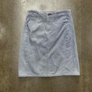 Vintage Union Bay Denim Size 3 Small Midi Skirt